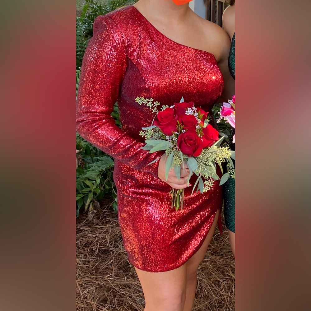 Ashley Lauren formal dress great for homecoming